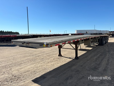 2014 MAC 53 ft Tri/A Flatbed Trailer