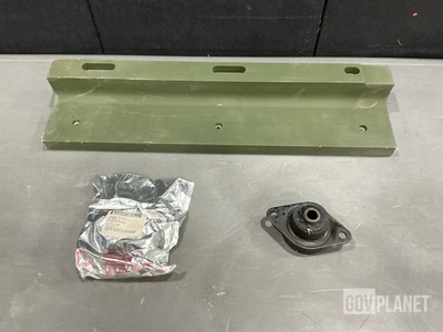 (1) Angle Bracket, (1) Bearing, (8) Resilient Mounts & Assorted Items