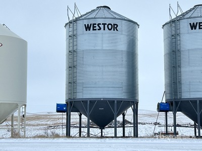 1805 +/- 5060 bu 5 Ring Hopper Grain Bin