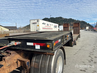 1981 Hayworth Single Drop Step Deck Trailer