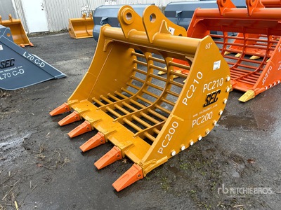 2025 SEC 63 in Skeleton Excavator Bucket - Fits komatsu PC200 (Unused)