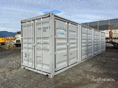 40 ft High Cube Multi-Door Storage Container