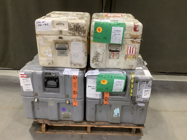 (4) Storage Cases (4) Storage Cases