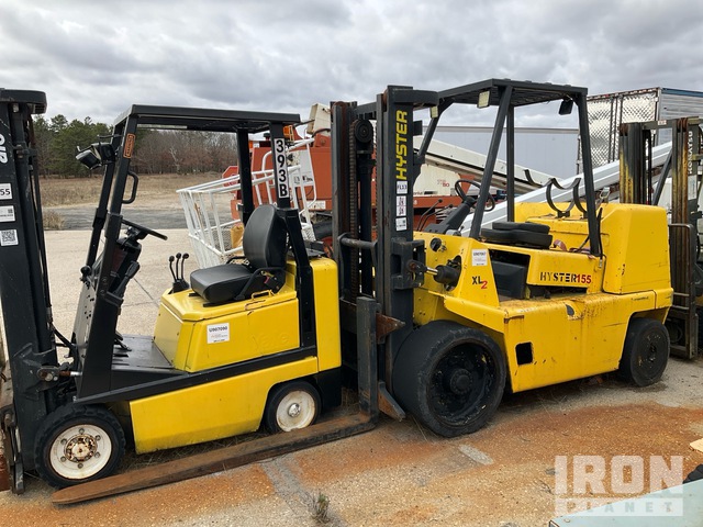 MONTACARGAS 2002 HYSTER S155XL2