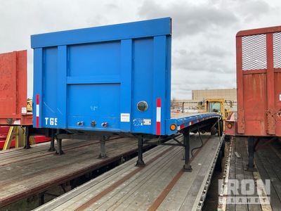 1985 Great Dane 45 ft T/A Flatbed Trailer