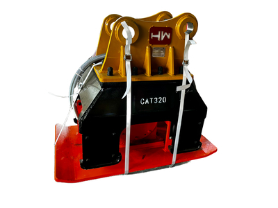 2025 Hongwing CAT320HC Hardox Hydraulic Plate Compactor Attachment - Fits Cat 320 (Unused)