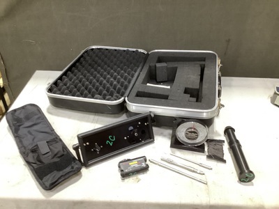 (3) Lazor Borelight System Components w/Cases