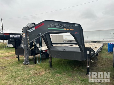 2024 Horizon 20000 lb 35 ft T/A Gooseneck Flatbed Trailer