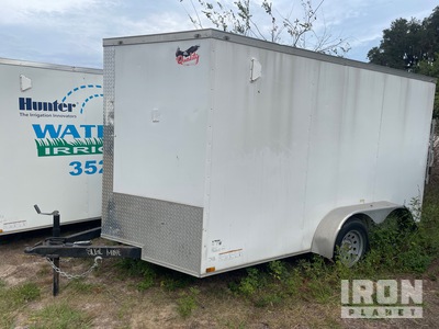 2024 Quality Cargo 12 ft T/A Remolque Cerrado