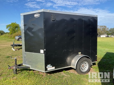 2023 DTI 8 ft S/A Remolque Cerrado