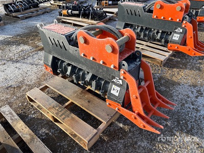 2025 Handy HEM48 34 in Excavator Mulcher - Fits Cat 306/307 (Unused)