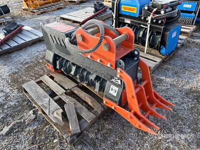 2025 Handy HEM34 34 in Excavator Mulcher - Fits Cat 306/307 (Unused)