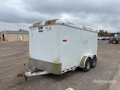 2015 CM 14 ft T/A Remolque Cerrado