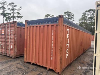 40 ft Standard Open Top Conteneur de stockage