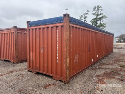 40 ft Standard Open Top Conteneur de stockage