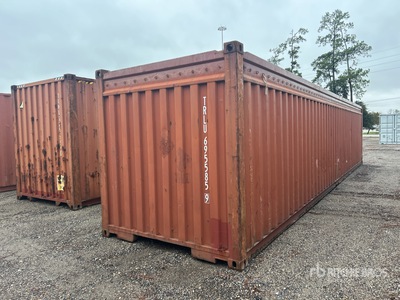 40 ft Standard Open Top Conteneur de stockage