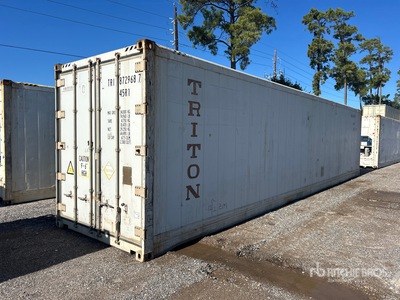 40 ft High Cube Refrigerated Storage Container (Inoperable)