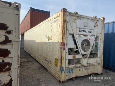 40 Ft High Cube Refrigerated Roll-Off Container (Inoperable)