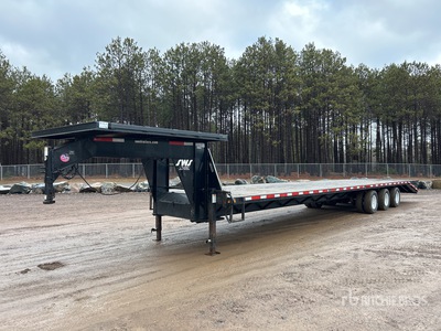 2025 ABU Gooseneck 48 ft Tri/A Gooseneck Equipment Trailer