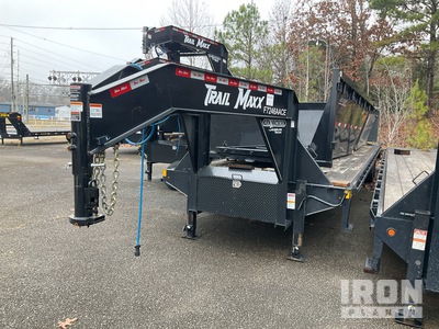 2024 Trailmax 40 ft T/A Gooseneck Remolque caja abierta