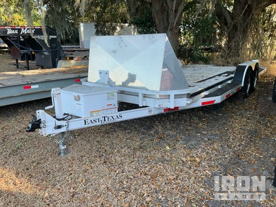 2024 East Texas T/A 1 Car Open مقطورة نقل سيارات