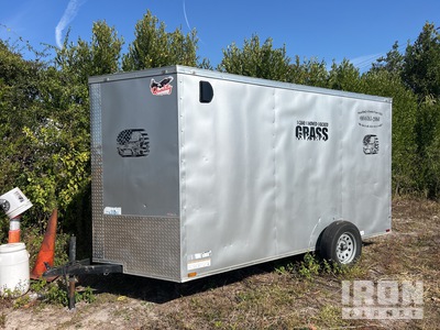 2024 Quality Cargo 12 ft S/A Enclosed Trailer