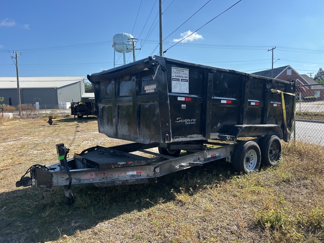 2025 ED Trailers 14 ft T/A Dump Utility Trailer