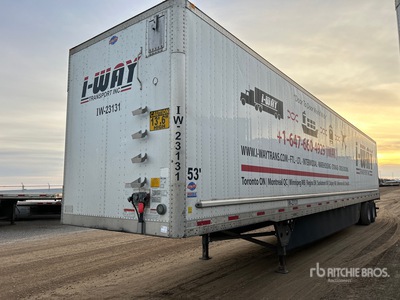 2023 Utility VS2DX 53 ft x 102 in T/A Semi-remorque fourgon