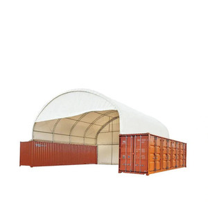 TMG DT4041CF 40 ft x 40 ft Dual Truss Container Shelter (Unused)