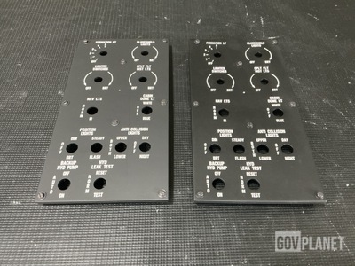 (2) Sikorsky 70550-41000-103 Panel Assembly Plates