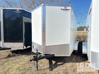 2025 True Blue CT7X12-TA27H 12 ft T/A Enclosed Trailer