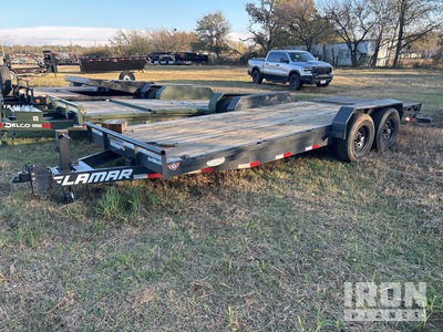 2022 Lamar 20 ft T/A Equipment Trailer