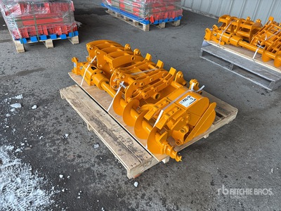 Quantity of (8) 2025 VICSEC VCA-8 Mini Excavator Attachments - Fits Cat 301 (Unused)