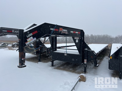 2023 HD 40 ft T/A Gooseneck Flatbed Trailer