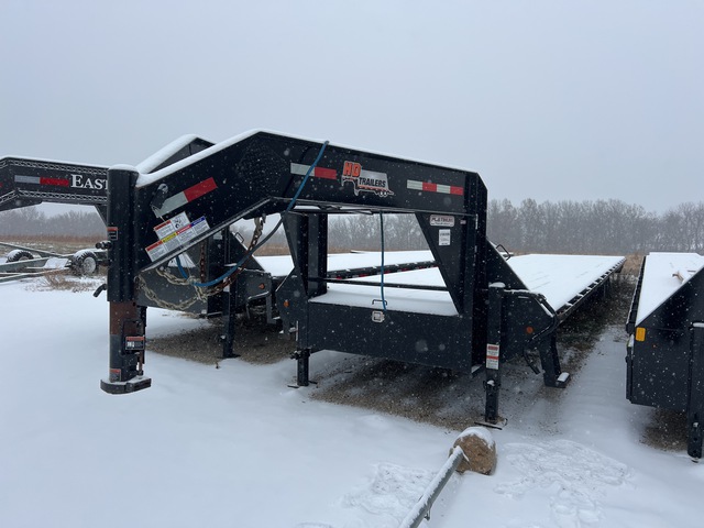 2023 HD 40 ft T/A Gooseneck Flatbed Trailer