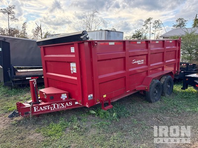 2024 East Texas 15 ft 10 in T/A Tipping Trailer
