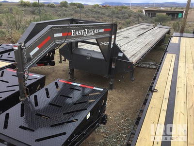 2024 East Texas 35 ft T/A Gooseneck Rimorchio a cassone fisso