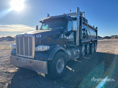2022 Peterbilt 567 10x4 5- Achs Kipper-Lkw