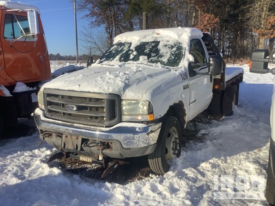 2002 Ford F-550 XL 4x4 Camión Caja Abierta
