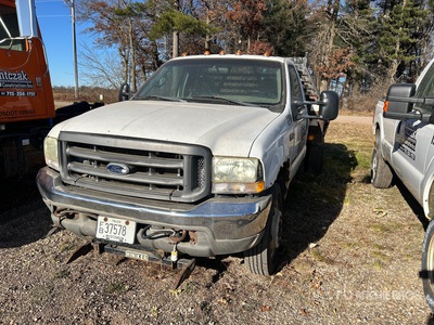 2002 Ford F-550 4x4 Camión Caja Abierta