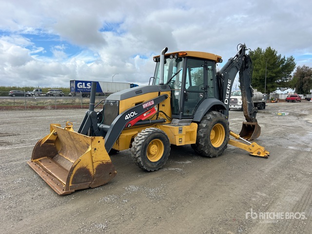 2019 John Deere 410L Backhoe Loader | Ritchie Bros. Auctioneers