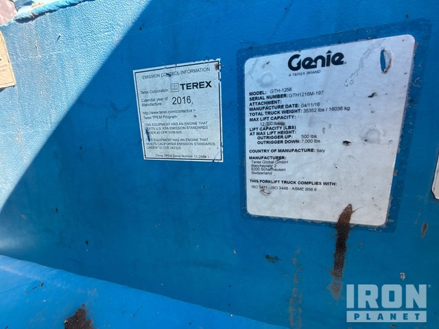 MANIPULADOR 2016 GENIE