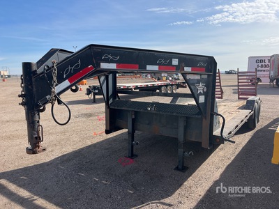 2011 Lonestar 22 ft T/A Gooseneck Plant Trailer