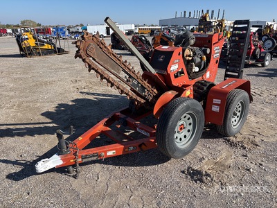 2019 Ditch Witch C24X Walk Behind Tracked Trencher w/ Trailer