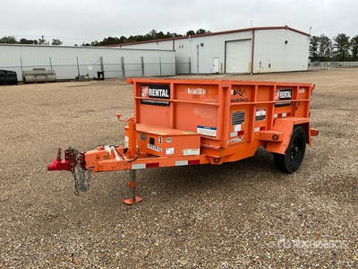 2018 Snake River DMP58 7 ft 11 in S/A مقطورة تفريغ خفيفة