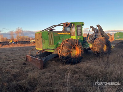 2017 John Deere 848L 4x4 Skidder