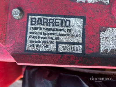 2019 Barreto E924HM-4MS Walk Behind Zanjadora w/2019 Barreto Trailer