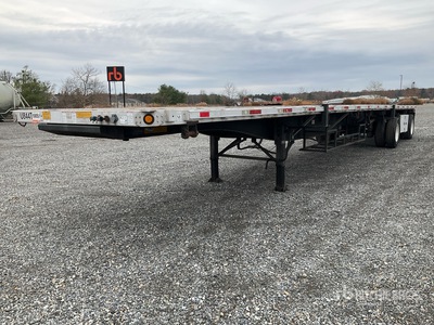 2012 Utility FS2CHA 48 ft T/A Flatbed Trailer