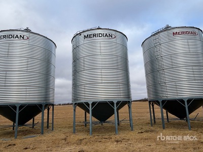 Meridian 1805 +/- 4900 bu 5 Ring Hopper Grain Bin