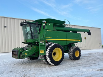 2010 John Deere 9770 STS Kombajn zbożowy